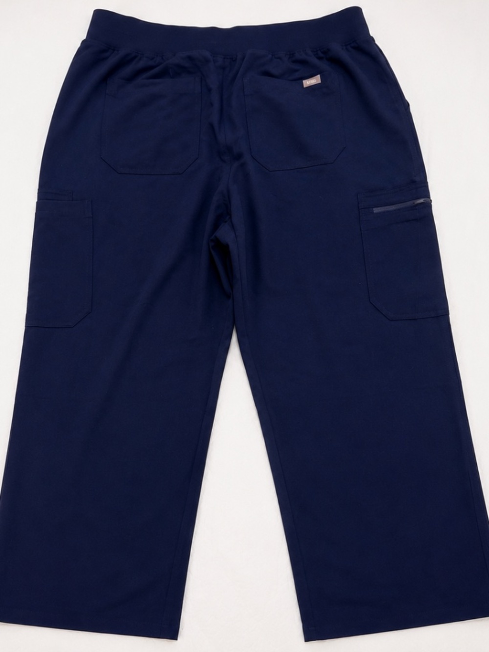 FIGS High Waisted Yola Scrub Pants Navy 2XL Regular NWT - Picture 3 of 4